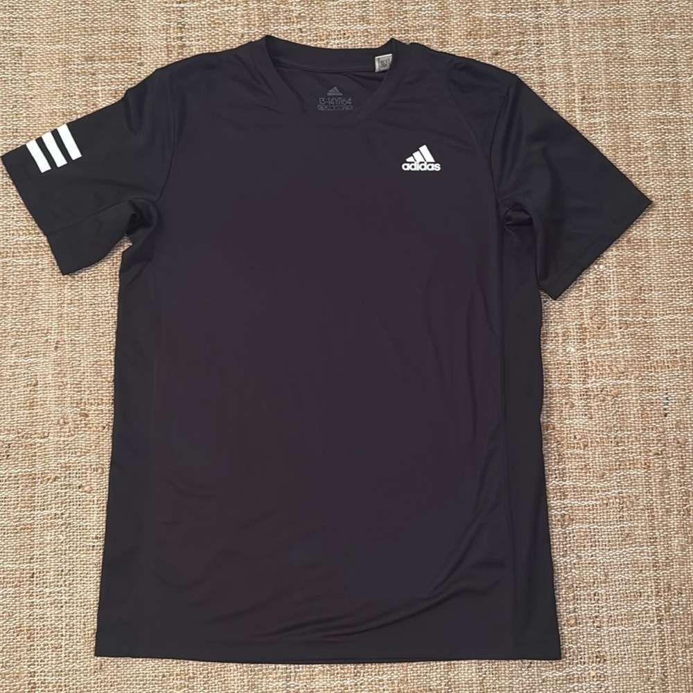 Adidas Youth Black T-shirt Size Large 13-14